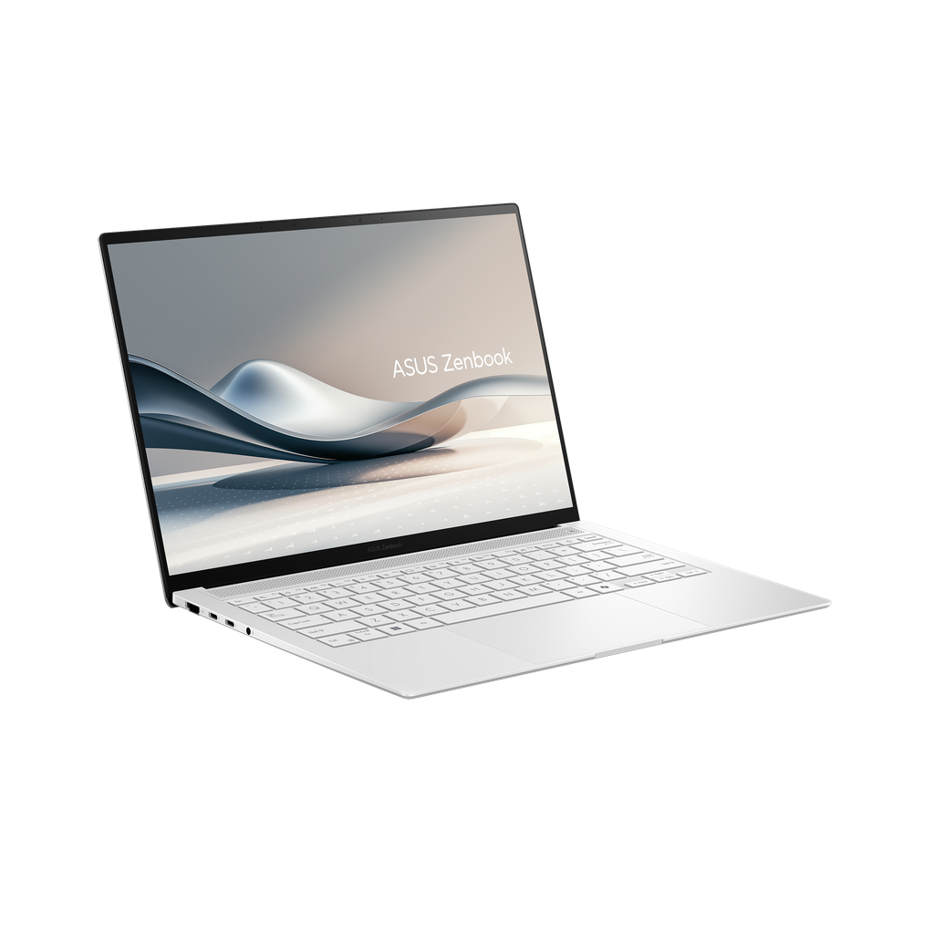 Zenbook S 14  U X5406 Sa  Product Photo 3 W Scandinavian White  04 2400x2400